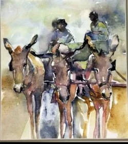 Thea darlow figures and potrait paintings 12