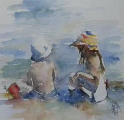Thea darlow figures and potrait paintings 13