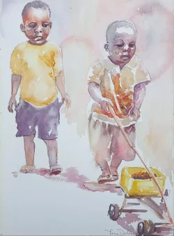 Thea darlow figures and potrait paintings 18