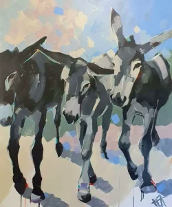 Thea darlow donkey paintings 05