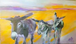 Thea darlow donkey paintings 06