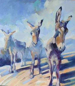 Thea darlow donkey paintings 07