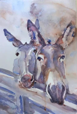 Thea darlow donkey paintings 08