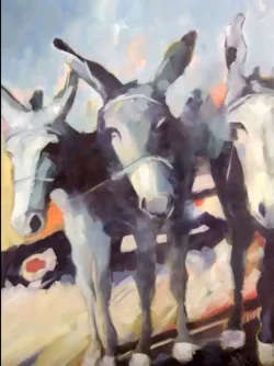 Thea darlow donkey paintings 13