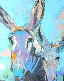 Thea darlow donkey paintings 16