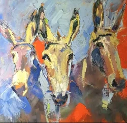 Thea darlow donkey paintings 17