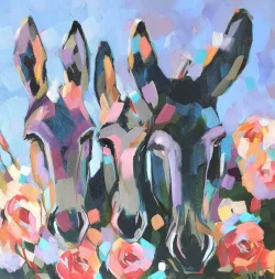 Thea darlow donkey paintings 20