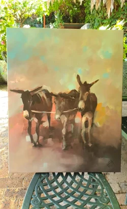 Thea darlow donkey paintings 21